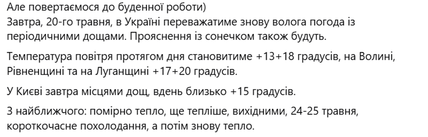 Погода в Україні