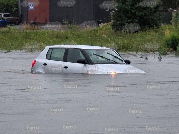 Затоплення через зливи у Львові та області / © "Варта 1"